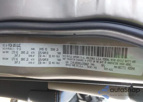 2016 Jeep Cherokee Limited z USA, uszkodzony, nr VIN 1C4PJMDB8GW359067